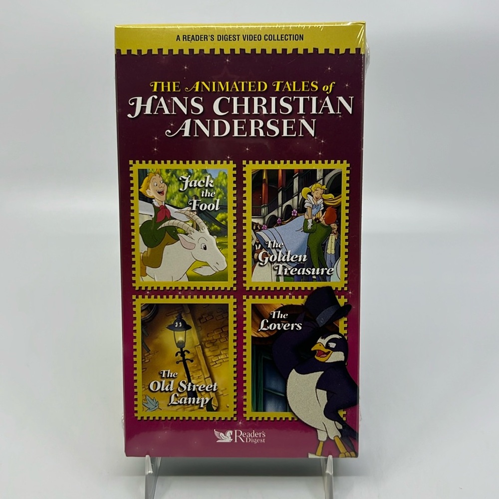 VHS Video The Animated Tales of Hans Christian Andersen Jack the Fool Etc.Sealed